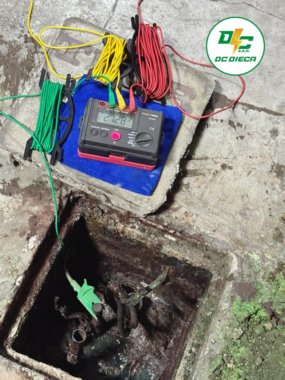 Mantenimiento pozo tierra icono